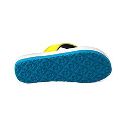 Pine Kids Slip On Flip Flops with Text Print - Blue