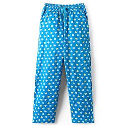Pine Kids Single Jersey Knit Half Sleeves Co-ords Night Suit With Star Print - Teal Blue