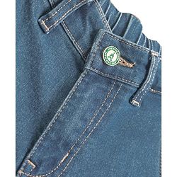 Pine Kids Denim Woven Full Length Cut & Sew Washed Jeans - Blue