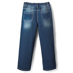 Pine Kids Denim Woven Full Length Cut & Sew Washed Jeans - Blue
