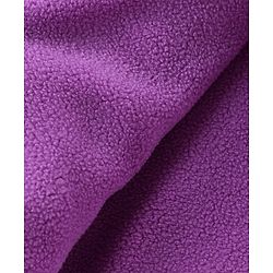 Pine Kids Woven Full Sleeves Hooded Padded Jacket With Foil Butterfly Print - Purple