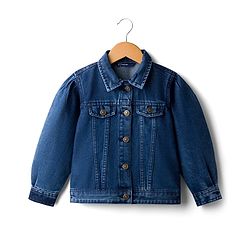 Pine Kids Cotton Woven Full Sleeves Solid Denim Jacket - Blue