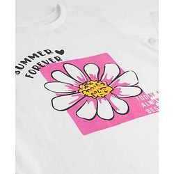 Pine Kids Cotton Knit Half Sleeves T-Shirts with Text Print Pack of 5 - Multicolor