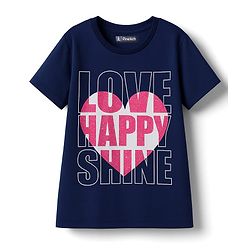 Pine Kids Cotton Knit Half Sleeves T-Shirt With Text Print Pack Of 3 - Yellow Navy Blue & Pink