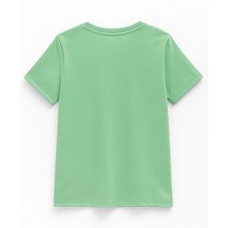 Pine Kids Cotton Knit Half Sleeves Text Printed T-Shirts Pack of 3 - Orange Violet & Green
