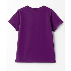 Pine Kids Cotton Knit Half Sleeves Text Printed T-Shirts Pack of 3 - Orange Violet & Green