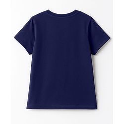 Pine Kids Cotton Knit Half Sleeves T-Shirts with Text Print Pack of 3 - Navy Blue Pink & Green