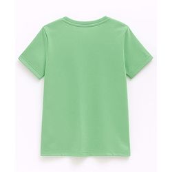 Pine Kids Cotton Knit Half Sleeves T-Shirts with Text Print Pack of 3 - Navy Blue Pink & Green