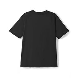 Pine Active Knit Half Raglan Sleeves Solid Color T-Shirts Pack of 3 - Black Blue & Neon Green