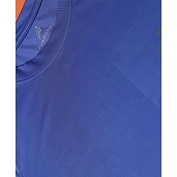 Pine Active Knit Half Raglan Sleeves Solid Color T-Shirts Pack of 3 - White Blue & Red