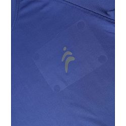 Pine Active Knit Half Raglan Sleeves Solid Color T-Shirts Pack of 3 - White Blue & Red