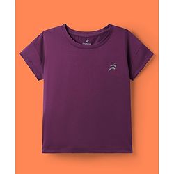 Pine Active Knit Half Sleeves Solid Color T-Shirts Pack of 3 - Multicolor