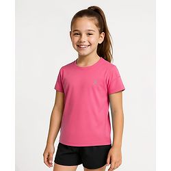 Pine Active Knit Half Sleeves Solid Color T-Shirts Pack of 3 - Light Blue & Blue