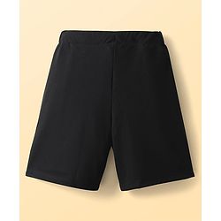 Pine Active Drop Shoulder Half Sleeves T-Shirt & Shorts Set with Los Angeles Print - Black & Offwhite