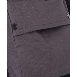 Pine Kids Cotton Knit Full Length Solid Colour Lounge Pant With Pocket - Black