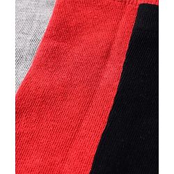 Pine Kids Cotton Knit Knee Length Solid Colour Socks Pack Of 3 (Colour May Vary)