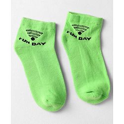 Pine Kids Cotton Knit Ankle Length Designed Sock Pack Of 7 (Colour May Vary)