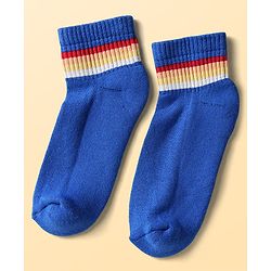 Pine Kids Cotton Knit Ankle Length Socks Pack Of 5 (Colour May Vary)