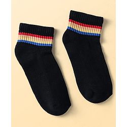 Pine Kids Cotton Knit Ankle Length Socks Pack Of 5 (Colour May Vary)