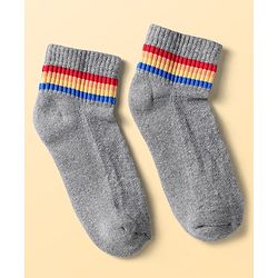 Pine Kids Cotton Knit Ankle Length Socks Pack Of 5 (Colour May Vary)