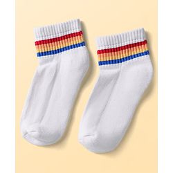 Pine Kids Cotton Knit Ankle Length Socks Pack Of 5 (Colour May Vary)