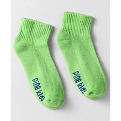 Pine Kids Cotton Knit Ankle Length Designed Socks Pack Of 3 (Colour May Vary)
