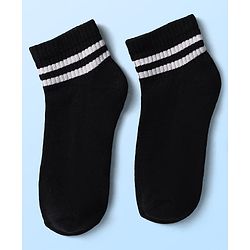 Pine Kids Knit Ankle Length Socks with Stripe Design Pack of 5 - Color May Vary