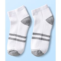 Pine Kids Knit Ankle Length Socks with Stripe Design Pack of 5 - Color May Vary