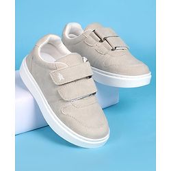 Pine Kids Velcro Closure Casual Shoes - Grey
