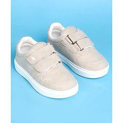 Pine Kids Velcro Closure Casual Shoes - Grey