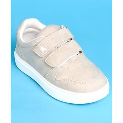 Pine Kids Velcro Closure Casual Shoes - Grey