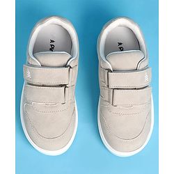 Pine Kids Velcro Closure Casual Shoes - Grey