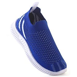 Pine Kids Slip On Knitted Sneakers - Blue