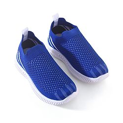 Pine Kids Slip On Knitted Sneakers - Blue