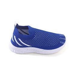 Pine Kids Slip On Knitted Sneakers - Blue