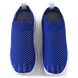 Pine Kids Slip On Knitted Sneakers - Blue