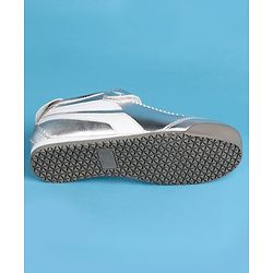 Pine Kids Velcro Closure Casual Shoes with Stripes - Silver