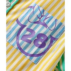 Pine Kids Disney Single Jersey Knit Half Sleeves Regular Collar Shirt and Slip with Minnie and Daisy Graphics - Pink