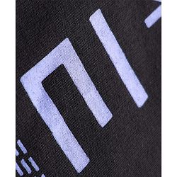 Pine Kids Cotton Knit Full Sleeves Text Printed Sweatshirt - Black