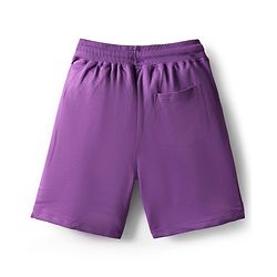 Pine Kids Marvel Single Jersey Knit Drop Shoulder Half Sleeves Oversized T-Shirt & Shorts Set With Avengers Graphics - Purple