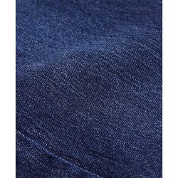 Pine Kids Woven Full Length Washed Denim Jeans - Navy Blue