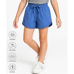 Pine Active Ultra Light Woven Solid Color Performance Shorts - Royal Blue