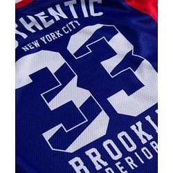 Pine Active Knit Sleeveless Tank T-Shirt & Shorts Set with Text Print - Navy Blue