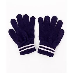Pine Kids Knit Gloves With Stripes Pack of 3 - Color may Vary