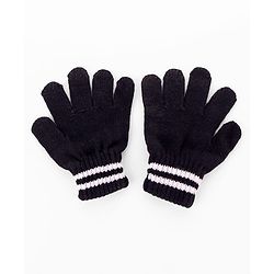 Pine Kids Knit Gloves With Stripes Pack of 3 - Color may Vary