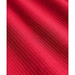 Pine Kids Knit Full Sleeves Solid Color Thermal Vest - Red