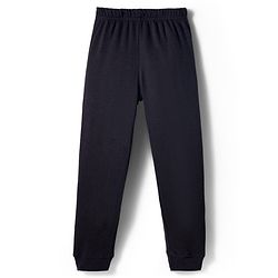 Pine Kids Cotton Knit Full Length Solid Coloured Thermal Wear Pant - Black