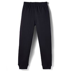 Pine Kids Cotton Knit Full Length Solid Coloured Thermal Wear Pant - Black