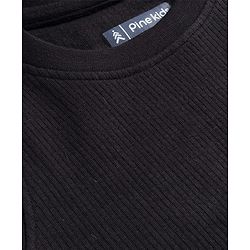 Pine Kids Knit Sleeveless Solid Colour Vests Pack Of 2 - White & Black