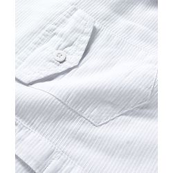 Pine Kids Cotton Woven Full Sleeves Solid Colour Kurta Style Shirt - White